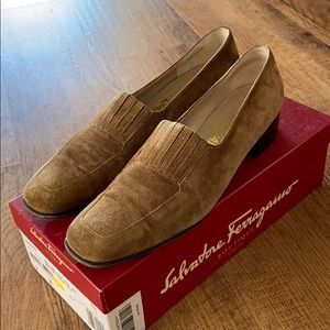Salvatore Ferragamo Suede Loafers